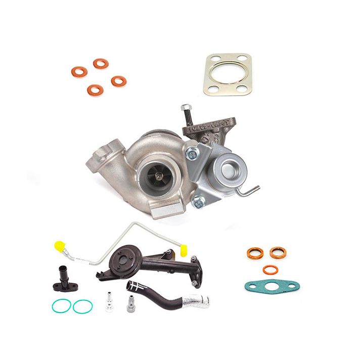 Kit Turbo 307 207 206 C3 C4 C5 Berlingo Fiesta Cmax Focus 1.6 Hdi 90-92 cv 49173-07 Pack Complet