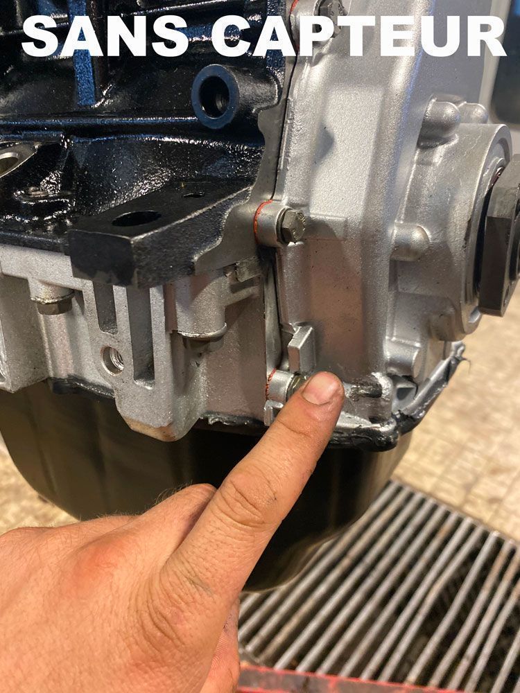 absence de capteur de pression d'huile Moteur Peugeot Citroen 1.3 HDI 75 cv FHZ F13DTE5 &eacute;change standard PSA bloc - iturbo.fr